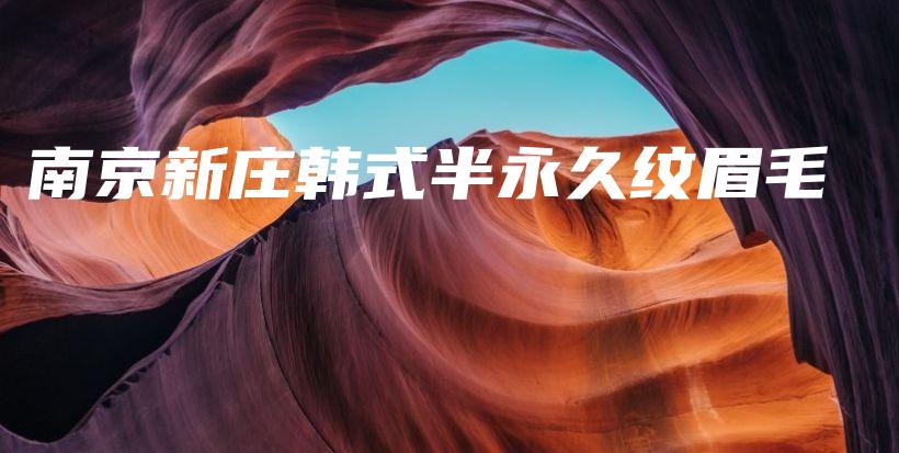 南京新莊韓式半永久紋眉毛插圖