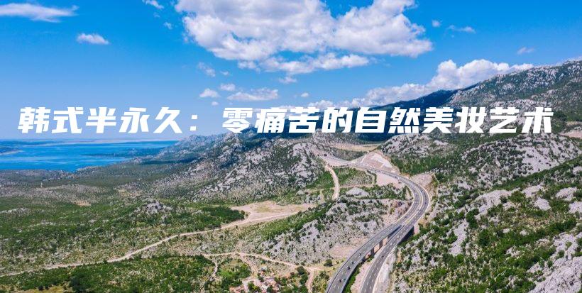 韓式半永久：零痛苦的自然美妝藝術(shù)插圖