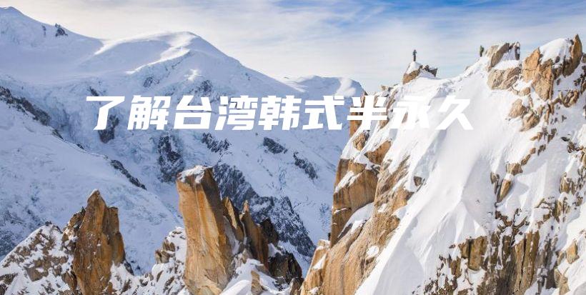 了解臺灣韓式半永久插圖