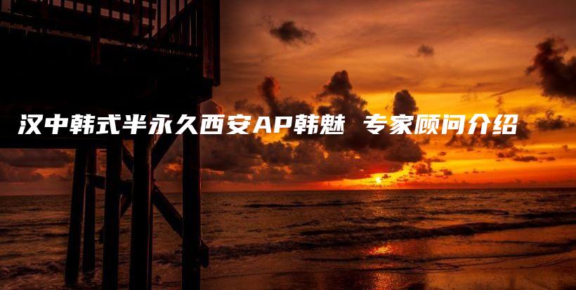 漢中韓式半永久西安AP韓魅 專家顧問介紹插圖