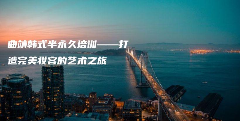 曲靖韓式半永久培訓——打造完美妝容的藝術(shù)之旅插圖
