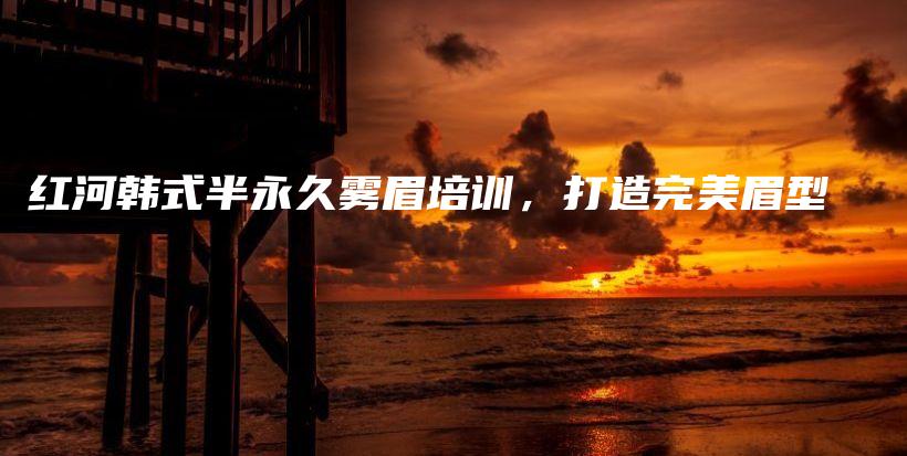 紅河韓式半永久霧眉培訓(xùn)，打造完美眉型插圖