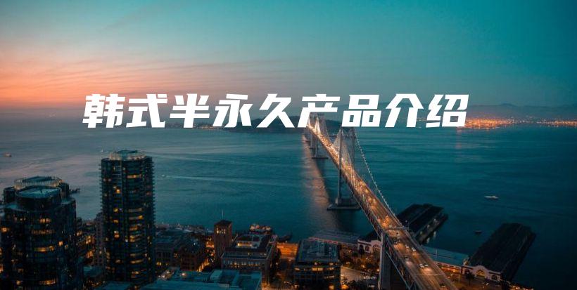 韓式半永久產(chǎn)品介紹插圖