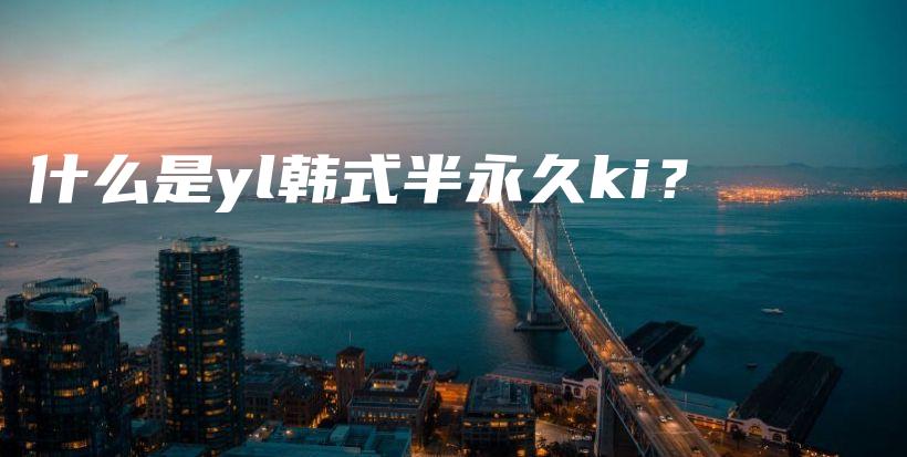 什么是yl韓式半永久ki？插圖