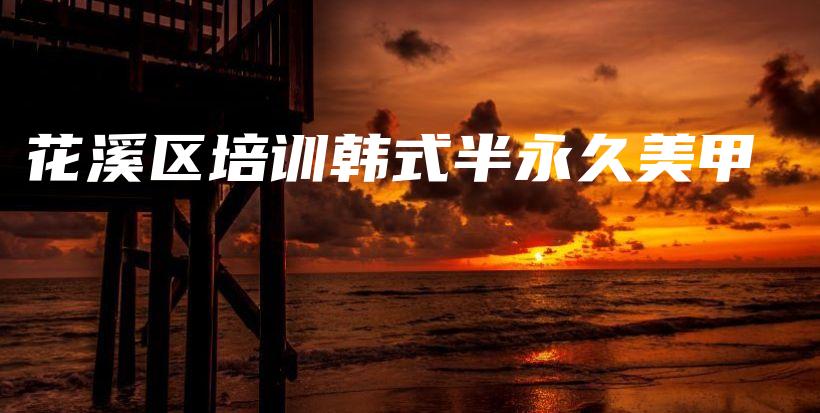 花溪區(qū)培訓(xùn)韓式半永久美甲插圖