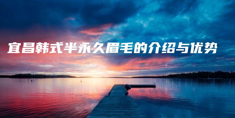 宜昌韓式半永久眉毛的介紹與優(yōu)勢插圖