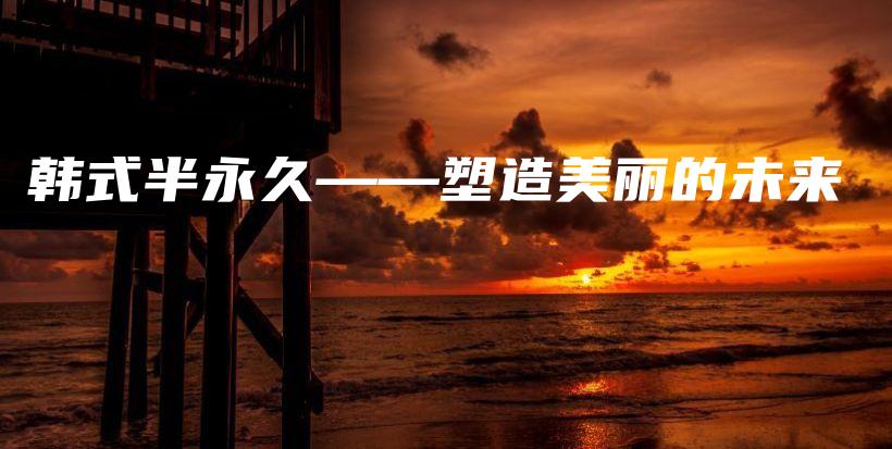 韓式半永久——塑造美麗的未來(lái)插圖