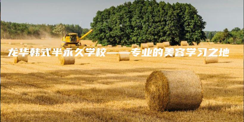 龍華韓式半永久學(xué)?！獙I(yè)的美容學(xué)習(xí)之地插圖