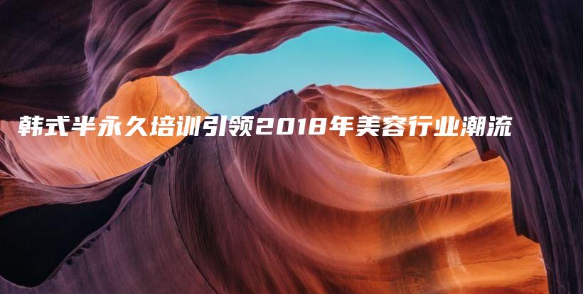 韓式半永久培訓(xùn)引領(lǐng)2018年美容行業(yè)潮流插圖