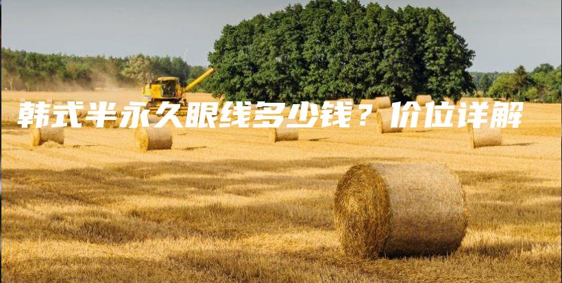 韓式半永久眼線多少錢？?jī)r(jià)位詳解插圖