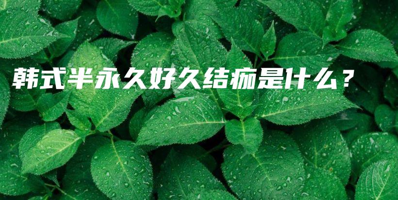 韓式半永久好久結痂是什么？插圖