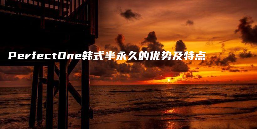 PerfectOne韓式半永久的優(yōu)勢(shì)及特點(diǎn)插圖