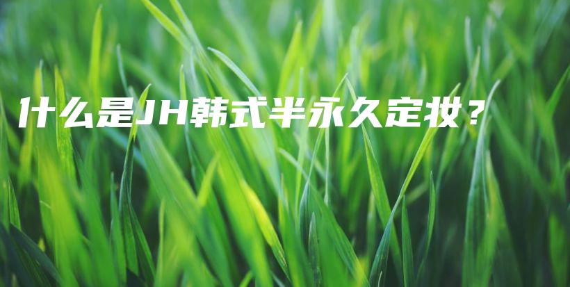 什么是JH韓式半永久定妝？插圖