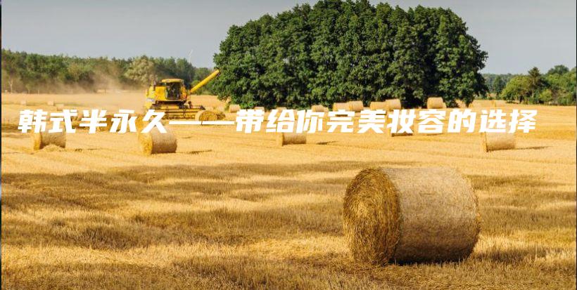 韓式半永久——帶給你完美妝容的選擇插圖