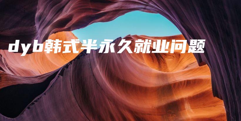 dyb韓式半永久就業(yè)問題插圖