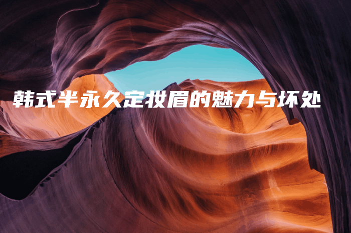 韓式半永久定妝眉的魅力與壞處插圖
