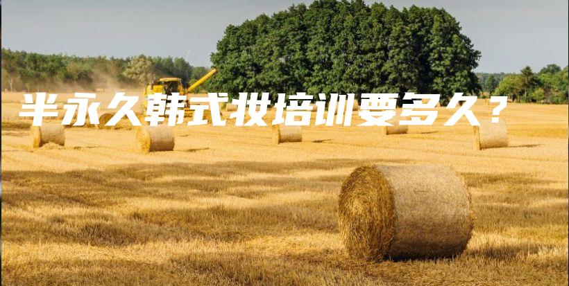 半永久韓式妝培訓(xùn)要多久？插圖