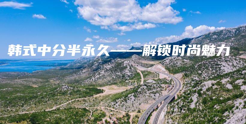 韓式中分半永久——解鎖時尚魅力插圖