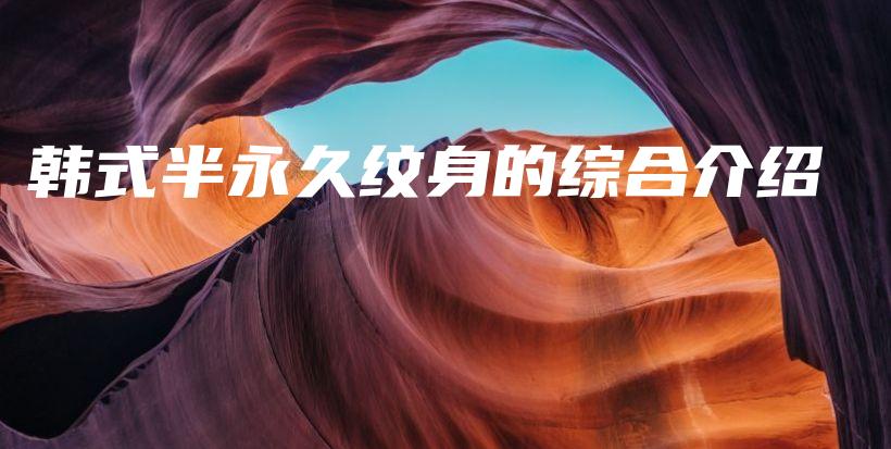 韓式半永久紋身的綜合介紹插圖