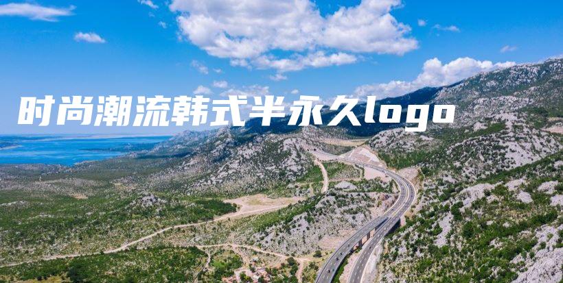 時(shí)尚潮流韓式半永久logo插圖