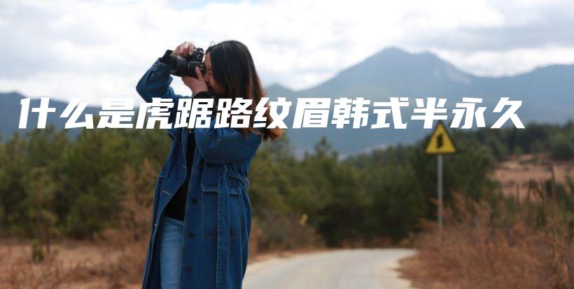 什么是虎踞路紋眉韓式半永久插圖