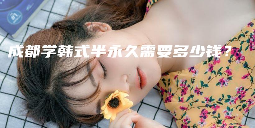 成都學(xué)韓式半永久需要多少錢？插圖