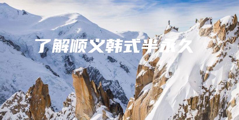 了解順義韓式半永久插圖