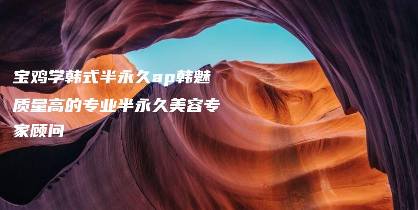 寶雞學(xué)韓式半永久ap韓魅質(zhì)量高的專業(yè)半永久美容專家顧問插圖