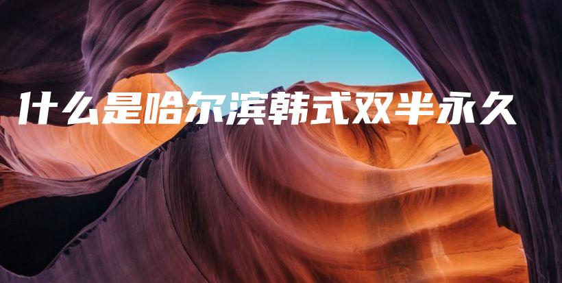 什么是哈爾濱韓式雙半永久插圖