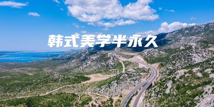 韓式美學(xué)半永久插圖